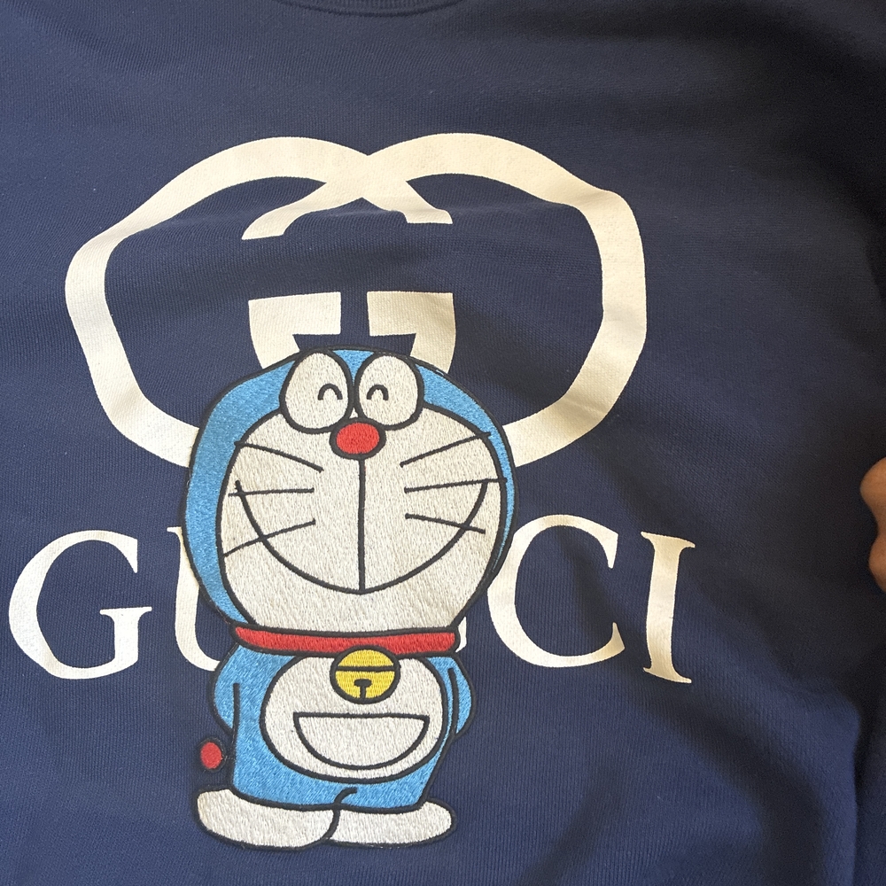 Gucci Navy Blue Cartoon Sweatshirt